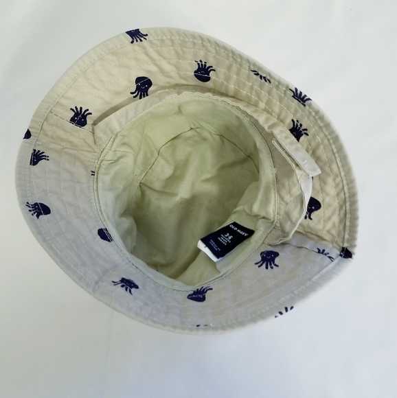 3/$25 NEW Baby Boy's Octopus Print Bucket Hat Size 3-6 Months Nwot - Picture 9 of 11